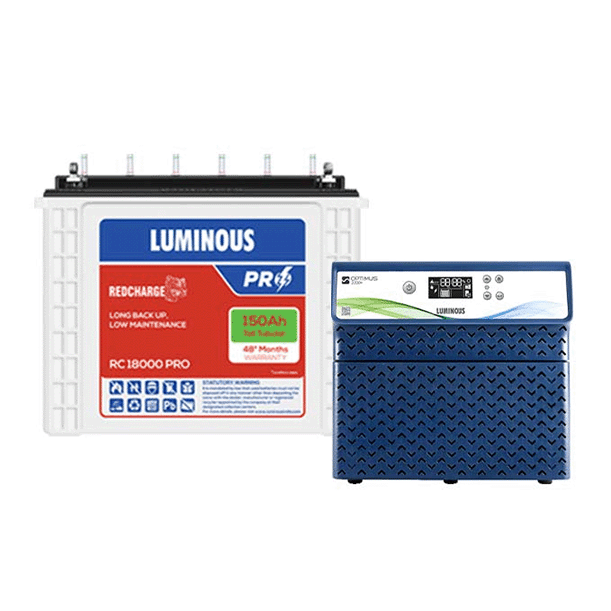 Combo - Optimus 2300 with RC 18000 PRO |Luminous